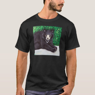 Black Bear Painting T-Shirt