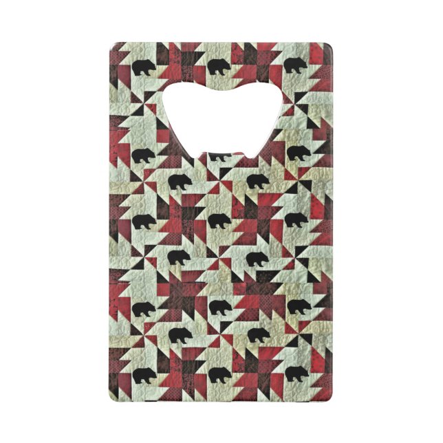 Black Bear Quilt (Front)