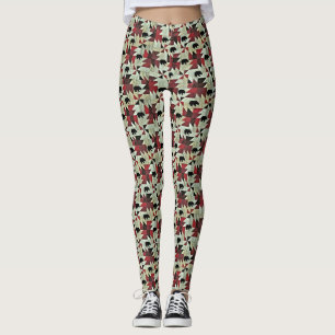 Black Bear Quilt Leggings