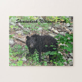 Black Bear Shenandoah National Park Virginia Jigsaw Puzzle