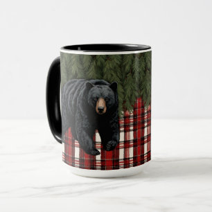 Black Bear Silhouette Mug