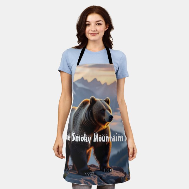  Black Bears of NC  Mountains Apron (Worn)