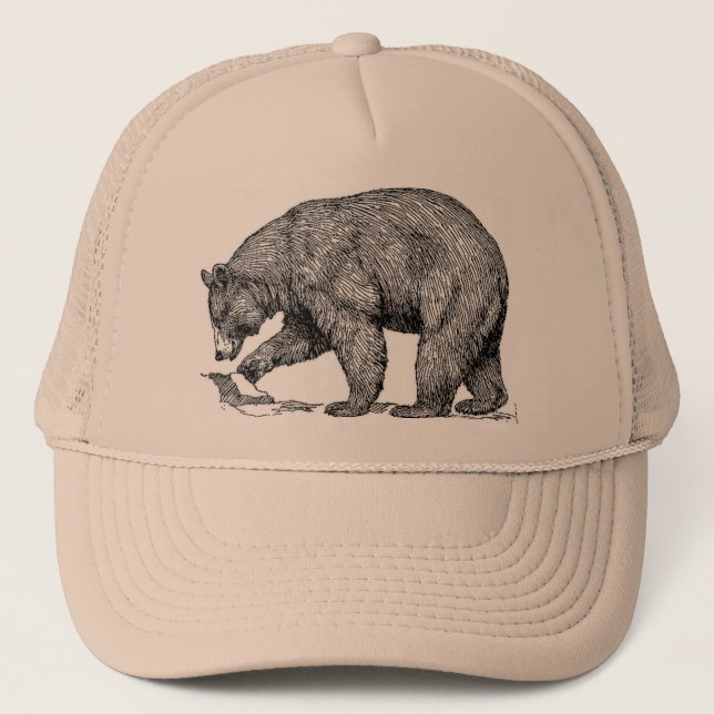 Black Bears Trucker Hat (Front)
