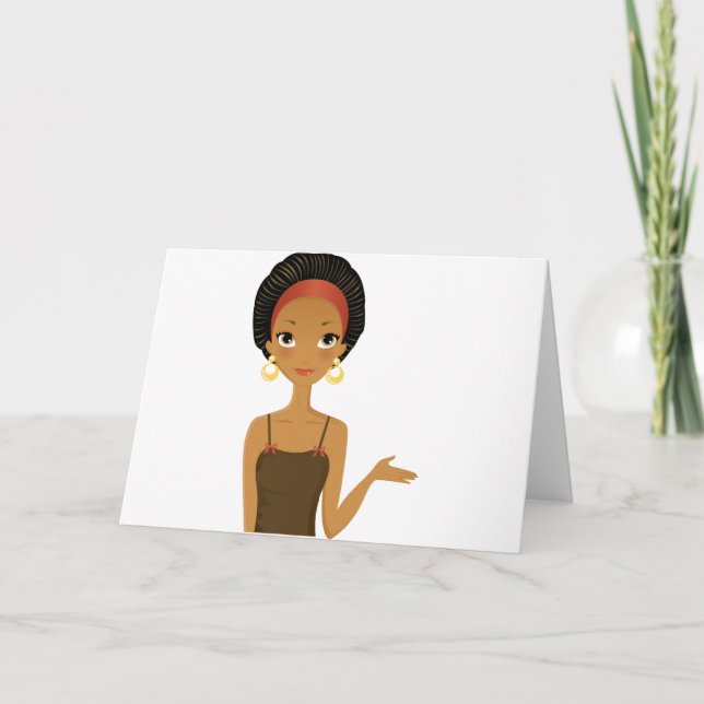 Black beauty card (Front)