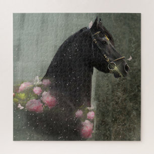 Black Beauty Friesian Horse - Puzzle