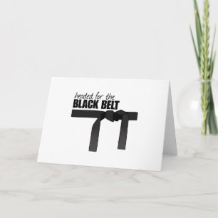 Black Belt Card