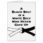 Martial Arts Black Belt Congratulations Card | Zazzle.com.au