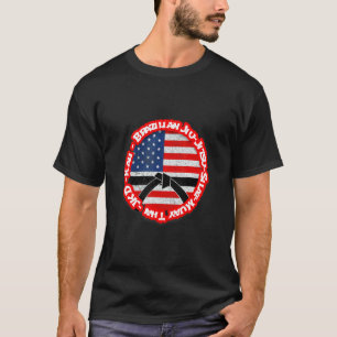 Black Belt Cinta Negra Karate Jiu Jitsu Judo Kung  T-Shirt