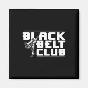 Black Belt Club - Karate Black Belt  Magnet