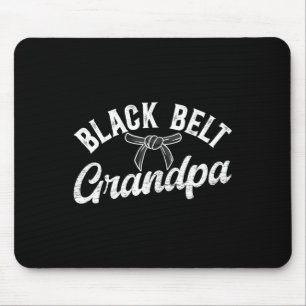 Black Belt Grandpa Karate Grandpa Karate Grandfath Mouse Pad