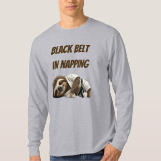 Black Belt In Napping Sloth T-Shirt