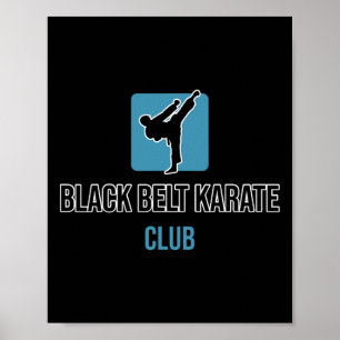 Black Belt Karate Club  Poster