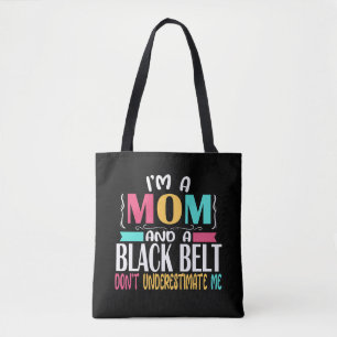 Black Belt Karate Jiu Jitsu Martial Arts Mum Tote Bag