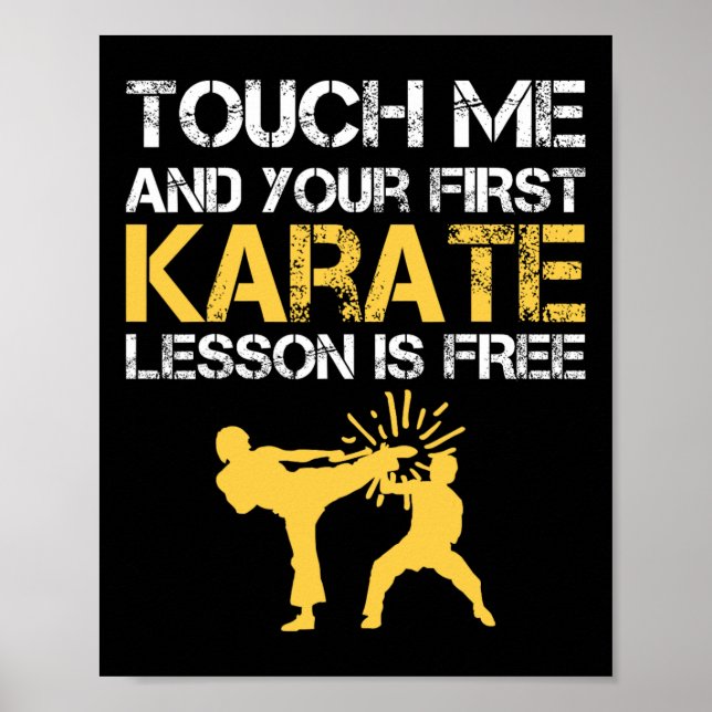 Black Belt Karate  Poster (Front)