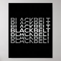 Black-belt Martial Arts Karate Taekwondo Tkd Jiu J