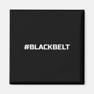 Black Belt Martial Arts - Taekwondo Karate Mma Jud Magnet