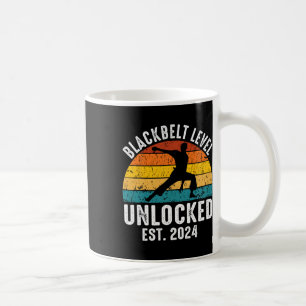 Black Belt Men Achievement Martial Arts Karate Boy Coffee Mug