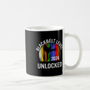 Black Belt Men Achievement Martial Arts Karate Boy Coffee Mug