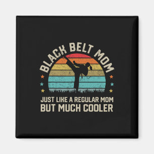 Black Belt Mum Karate Jiu Jitsu Taekwondo Martial Magnet
