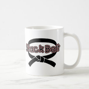 Black Belt (red) Coffee Mug