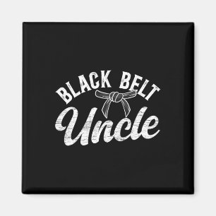 Black Belt Uncle Karate Uncle Proud Karate Uncle Magnet
