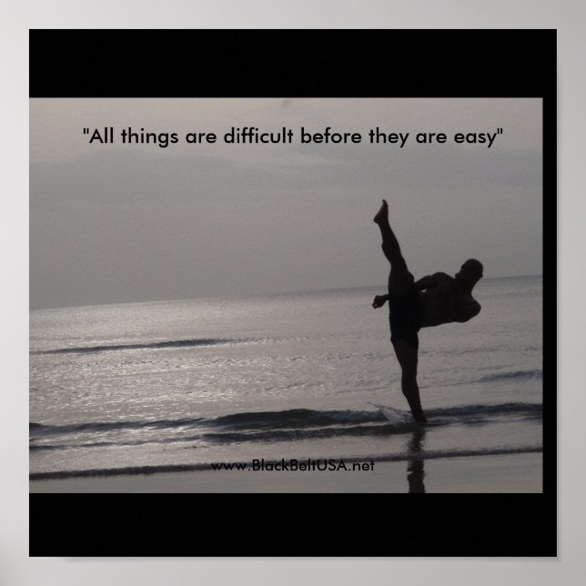 Black Belt USA Poster 2 (Front)