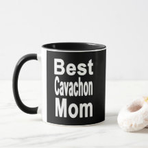 Black Best Cavachon Mum Mug