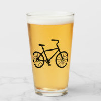 Black Bicycle Glass