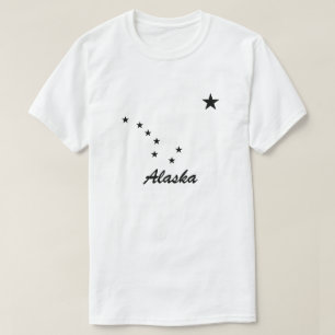 Black Big Dipper Constellation Stars T-Shirt