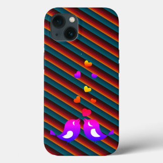 Black bird iPhone 13 case