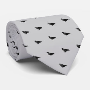Black Bird Neck Tie