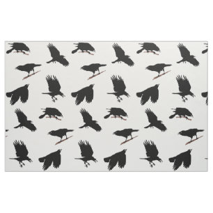 Black Bird or Crow maybe Raven Fabric