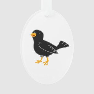 Black Bird Ornament