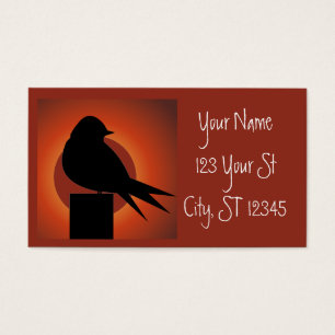 Black Bird Silhouette Sun Thunder_Cove