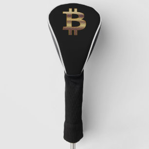 Black Bitcoin Recoleta Driver Head Cover