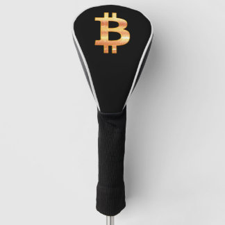 Black Bitcoin Vendredi Driver Head Cover