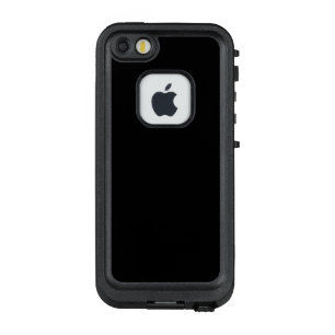 Black-black, simply elegant LifeProof FRÄ’ iPhone SE/5/5s case