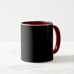 Black-black, simply elegant mug<br><div class="desc">Black-black,  simply elegant</div>