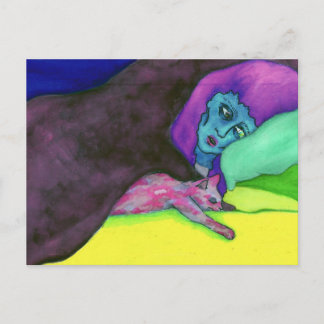 Black Blanket 2 Postcard