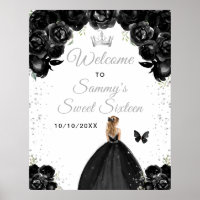 Black Blonde Hair Princess Sweet Sixteen Welcome