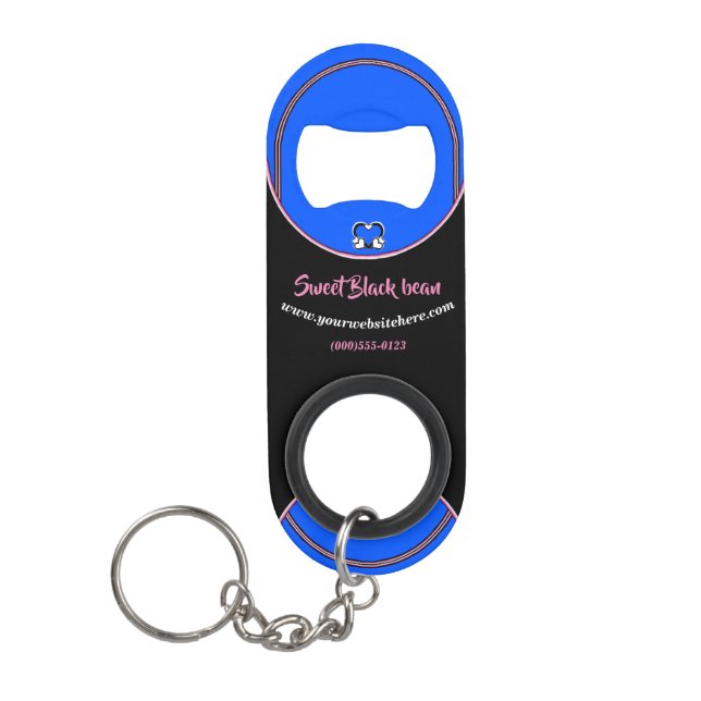 Black, Blue and Pink Promotional Business gift (Front)