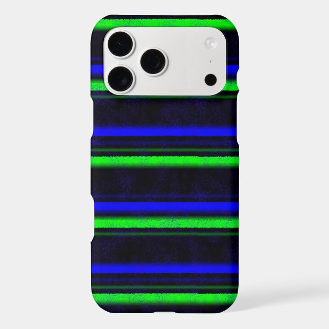 Black Blue Green Stripes (Back)