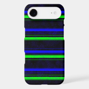 Black Blue Green Stripes
