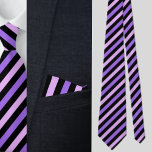 Black Blue Stripes Abstract Pattern     Tie<br><div class="desc">Black Blue Stripes Abstract Pattern neck tie.</div>