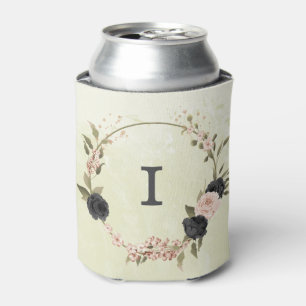 black blush pink flowers can cooler