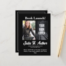 Black Book Launch Invitation – Add Book Cover