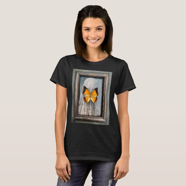 Black-Bordered Charaxes Butterfly T-Shirt (Front Full)