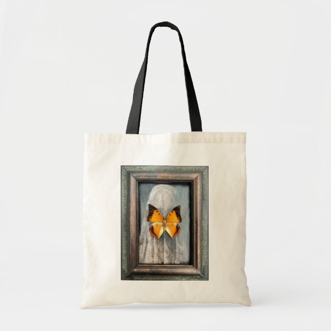 Black-Bordered Charaxes Butterfly Tote Bag (Front)