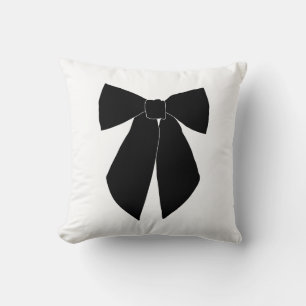 Black Bow Cushion