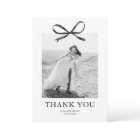 Black Bow Photo Wedding